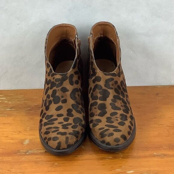 Sz 6 Pierre Dumas Cheetah Front V Ankle Bo… - Picture 2 of 7
